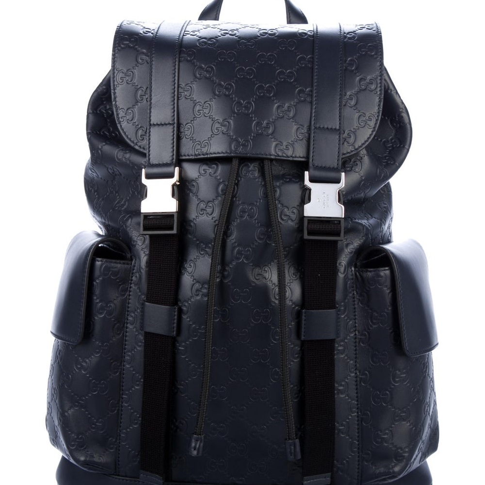 Gucci 2019 Signature Men Backpack
